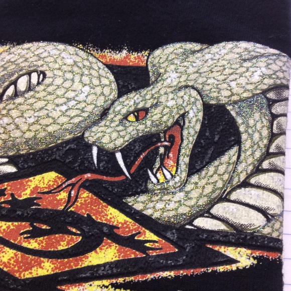 Gecko Hawaii Vintage Surf Surfer Snake Cobra Tee - Picture 7 of 10